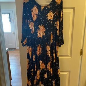 Torrid plus size midi dress